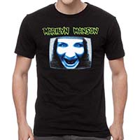 Marilyn Manson- TV on a black shirt (Sale price!)