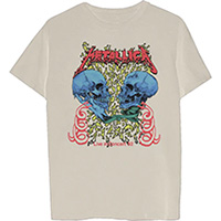 Metallica- Live In Concert '92 on a natural shirt