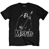 Misfits- Bass Fiend on a black ringspun cotton shirt