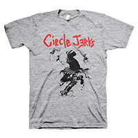 Circle Jerks- Skanker on a grey shirt