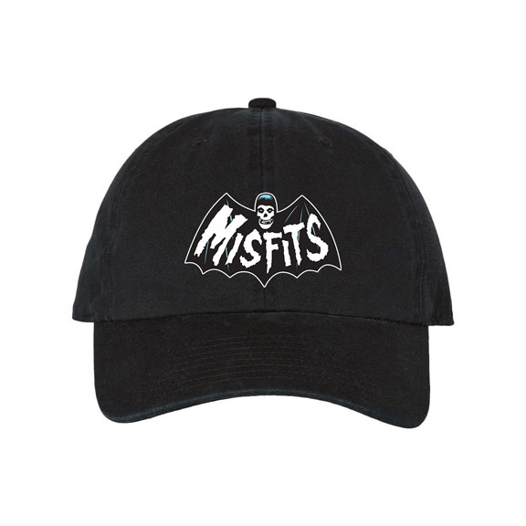 Misfits- Bat Fiend on a black baseball hat