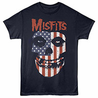 Misfits- US Fiend on a Navy Shirt