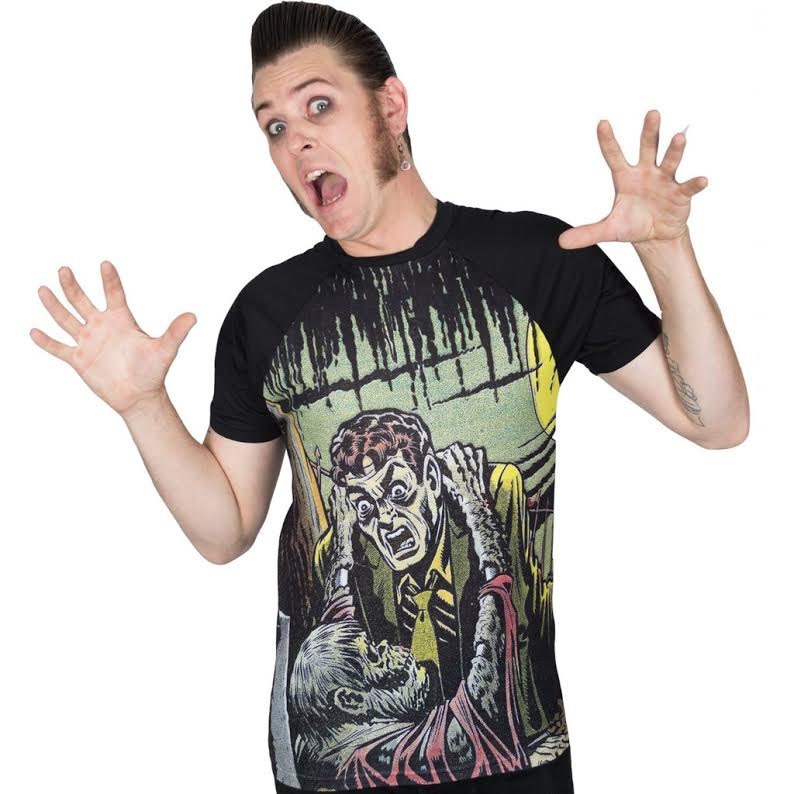 Tales From The Crypt - Gravebuster Sublimated shirt by Kreepsville 666