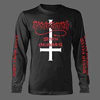 Possessed- Seven Churches on a black long sleeve shirt 