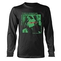 Type O Negative- Green Dead Again on a black long sleeve shirt 