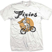 Pixies- Bike on a white shirt