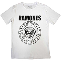 Ramones- Presidential Seal on a white girls fitted shirt