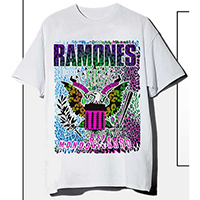 Ramones- Mondo Bizarro on a white ringspun cotton shirt