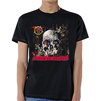 Slayer- South Of Heaven on a black shirt