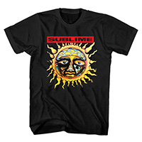 Sublime- Sun on a black shirt