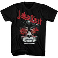 Judas Priest- Hellbent For Leather on a black shirt