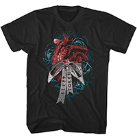 Sleep Token- Heart on a black shirt