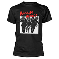 Abrasive Wheels- Arrested on a black shirt