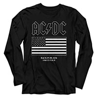 AC/DC- Back In Black 1980 US Tour on a black long sleeve shirt