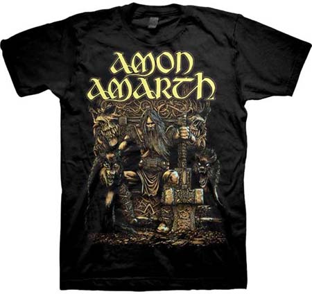 Amon Amarth- Oden's Son on a black shirt (Sale price!)