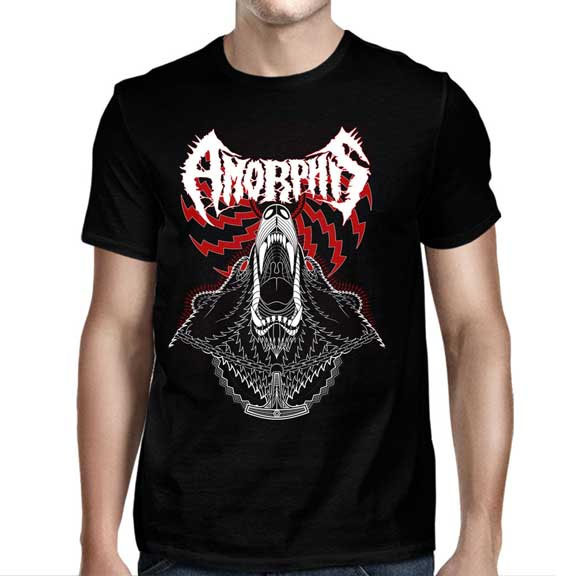 Amorphis- Bear on a black shirt (Sale price!)