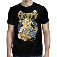 Amorphis- Golden Elk on a black shirt (Sale price!)