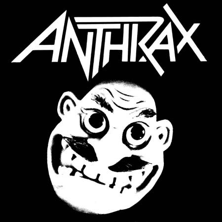Anthrax- Not Man on a black hooded sweatshirt (Sale price!)