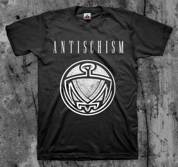Antischism- Indian Bird on a black shirt