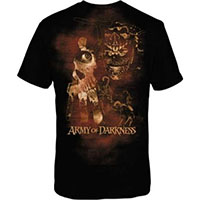 Army Of Darkness- Collage on a black shirt (Sale price!)