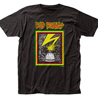 Bad Brains- Capitol on a black ringspun cotton shirt (Sale price!)