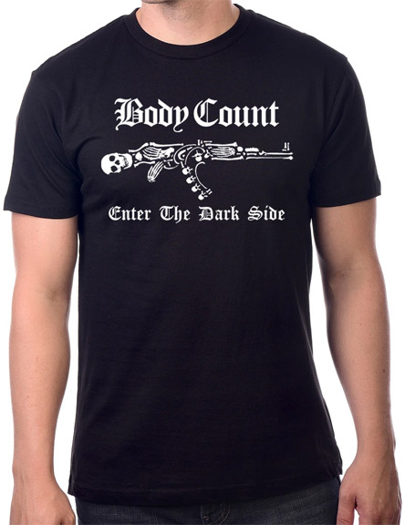 Body Count- Enter The Dark Side on a black shirt