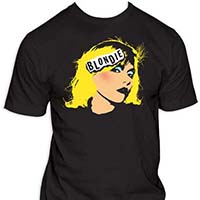 Blondie- Face on a black shirt (Sale price!)