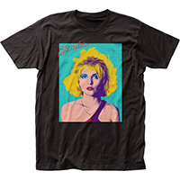 Blondie- Pop Art Pic on a black ringspun cotton shirt (Sale price!)