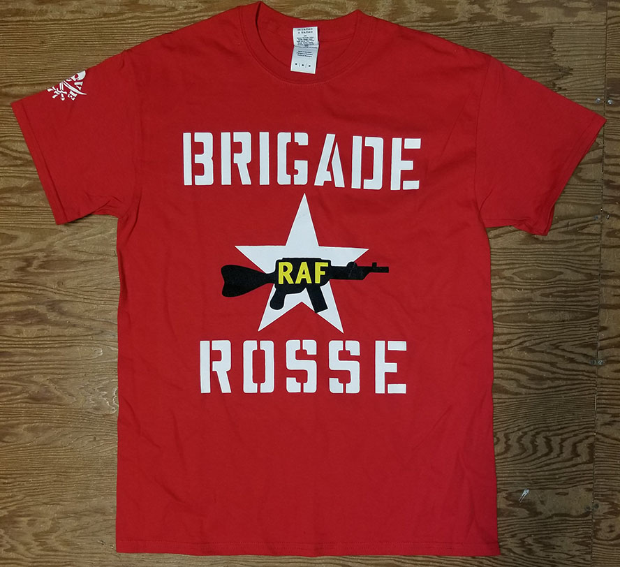 Red brigade t shirt new arrivals