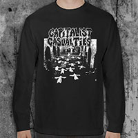 Capitalist Casualties- Church on a LONG SLEEVE black shirt