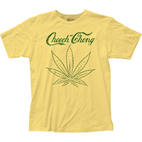 Cheech And Chong- Marijuana on a banana ringspun cotton shirt