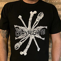 Copyrights- Bones on a black shirt