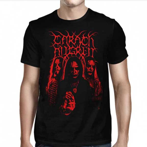 Carach Angren- Band on front, Dead Amongst The Rotten on back on a black shirt (Sale price!)