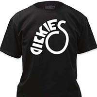 Dickies- Logo on a black shirt