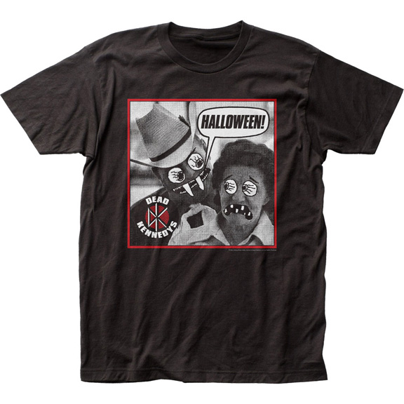 Dead Kennedys- Halloween on a black ringspun cotton shirt (Sale price!)