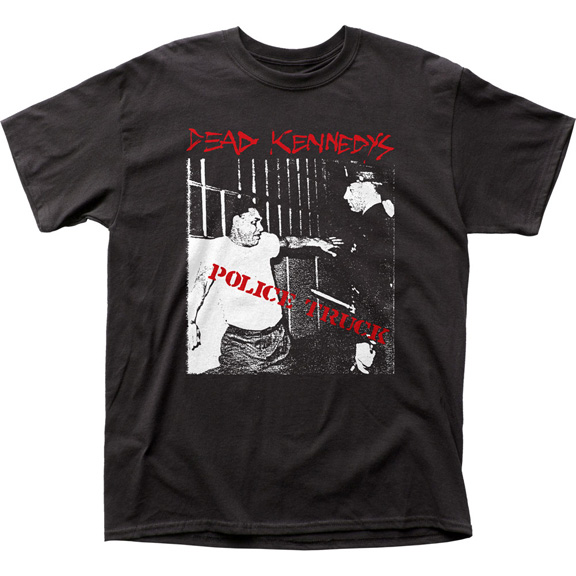 Dead Kennedys- Police Truck on a black shirt (Sale price!)