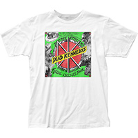 Dead Kennedys- Destroy Efficiency on a white ringspun cotton shirt