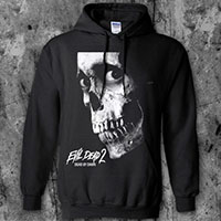Evil Dead- Skull on a black hooded sweatshirt