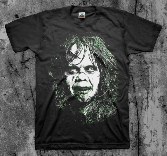 Exorcist- Face on a black shirt (Sale price!)