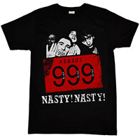 999- Nasty! Nasty! on a black shirt