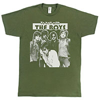 Boys- To Hell With on an army green shirt (Sale price!)