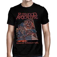 Fleshgod Apocalypse- Healing Through War on a black shirt (Sale price!)