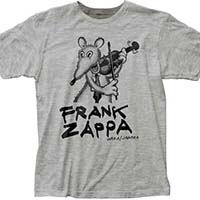 Frank Zappa- Waka Jawaka on a heather grey ringspun cotton shirt (Sale price!)