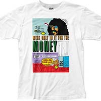 Frank Zappa- We're Only In It For The Money on a white ringspun cotton shirt (Sale price!)