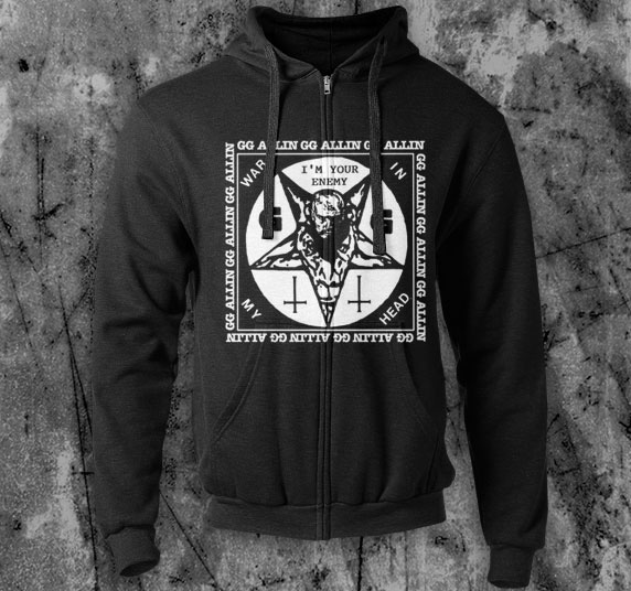 gg allin im your enemy shirt