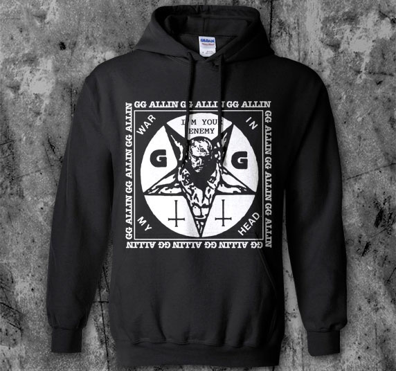 gg allin im your enemy shirt