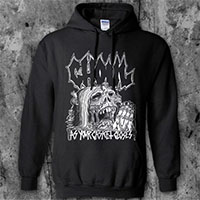 Ghoul- As Your Casket Closes on a black hooded sweatshirt