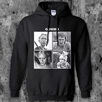 Gummo- Let It Be on a black hooded sweatshirt
