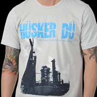 Husker Du- Don't Want To Know If You Are Lonely on a grey ringspun cotton shirt