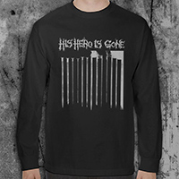 His Hero Is Gone- The Plot Sickens on a black LONG SLEEVE shirt